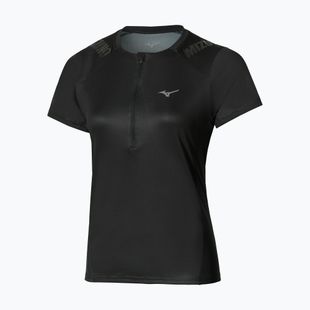 Moteriški bėgimo marškinėliai Mizuno Trail Graphic Tee black