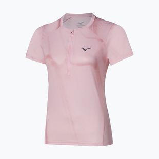 Moteriški bėgimo marškinėliai Mizuno Trail Graphic Tee pinkesque