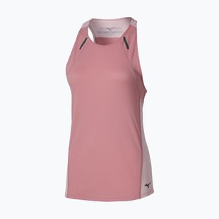 Moteriški bėgimo marškinėliai Mizuno Active DryAeroFlow Tank Top rose elegance