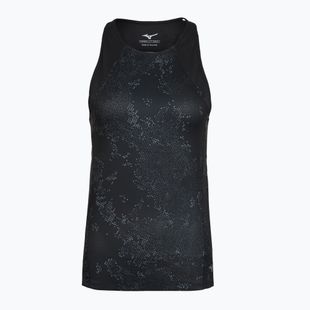 Moteriški bėgimo marškinėliai Mizuno Active DryAeroFlow Graphic Tank Top black
