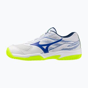 Vyriški teniso batai Mizuno Break Shot 5 CC white/dazzling blue/lightning