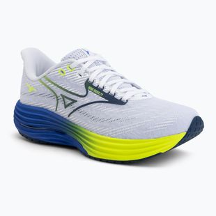 Vyriški bėgimo batai Mizuno Wave Rider 29 estate blue/white/lightning yellow