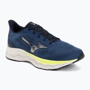 Vyriški bėgimo batai Mizuno Wave Serene 2 estate blue/silver/lightning yellow