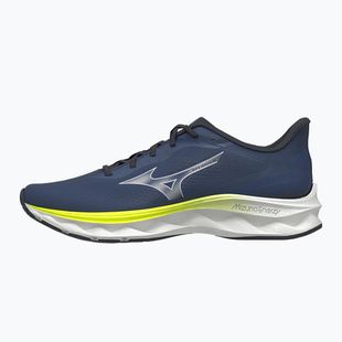 Vyriški bėgimo batai Mizuno Wave Serene 2 estate blue/silver/lightning yellow