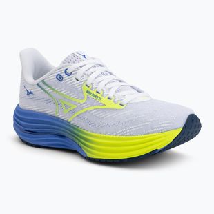 Moteriški bėgimo bateliai Mizuno Wave Rider 29 white/lightning yellow/ultramarine