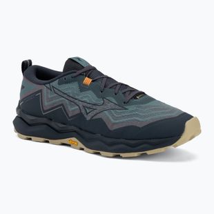 Vyriški bėgimo batai Mizuno Wave Daichi 9 GTX North Atlantic/Black/Pale Khaki