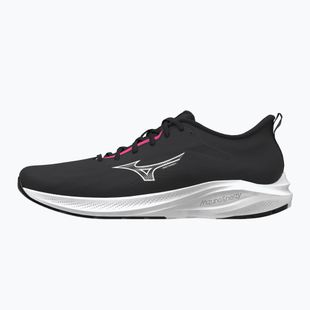 Moteriški bėgimo bateliai Mizuno Enerzy Runnerz 2 black/fuchsia purple/white
