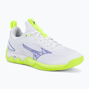Tinklinio bateliai Mizuno Wave Luminous 3 white/lightning yellow/dazzling blue