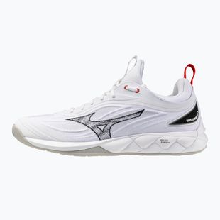 Tinklinio bateliai Mizuno Wave Luminous 3 white/black/fiery red