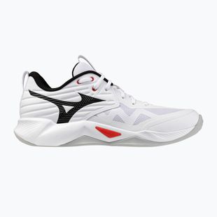 Tinklinio bateliai Mizuno Wave Momentum Pro white/black/fiery red