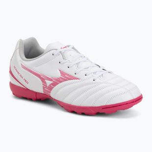 Vaikiški futbolo bateliai Mizuno Monarcida Neo III Select Jr AS white/fuchsia purple