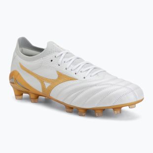 Futbolo bateliai Mizuno Morelia Neo IV Beta Japan FG white/mp gold/cool gray 3c