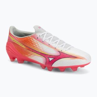 Futbolo batai Mizuno Alfa III Pro FG white/fuchsia purple