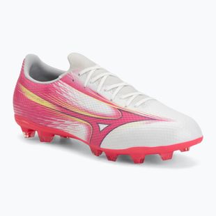 Futbolo batai Mizuno Alfa III Select FG white/fuchsia purple