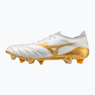 Futbolo bateliai Mizuno Morelia Neo IV Beta Elite Mix White/MP Gold/Cool Gray 3C