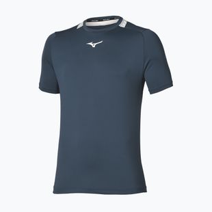Vyriški teniso marškinėliai Mizuno Tennis Core Short Sleeve Tee insigna blue/cloudscape