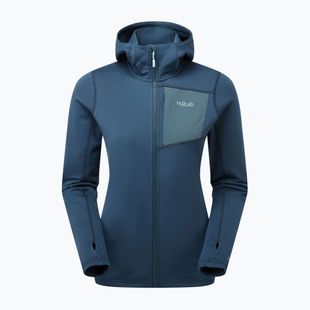 Moteriškas džemperis Rab Superflux Hoody tempest blue