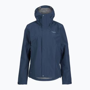 Moteriška striukė nuo lietaus Rab Downpour tempest blue