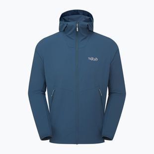 Vyriška softshell striukė Rab Borealis Hoody tempest blue