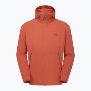 Vyriška softshell striukė Rab Borealis Hoody tuscan red