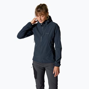 Moteriška softshell striukė Rab Borealis Hoody beluga