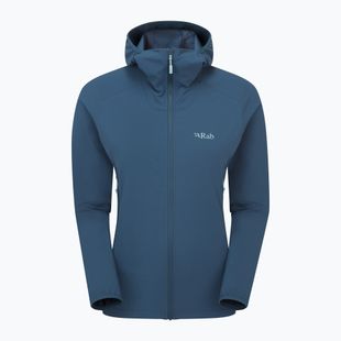 Moteriška softshell striukė Rab Borealis Hoody tempest blue