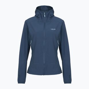 Moteriška softshell striukė Rab Borealis Hoody tempest blue