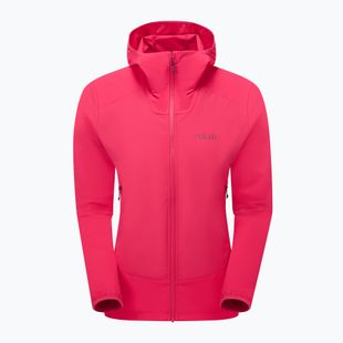 Moteriška softshell striukė Rab Borealis Hoody watermelon