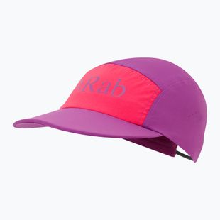 Kepuraitė su snapeliu Rab Talus 5 Panel plum/watermelon