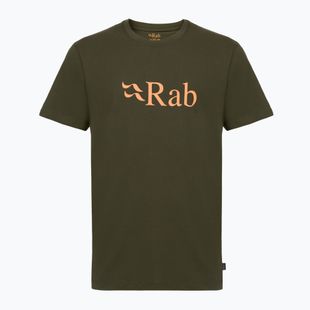 Vyriški marškinėliai Rab Stance Logo army