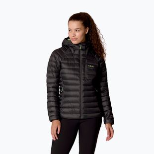 Moteriška pūsta striukė Rab Microlight Alpine Hoody graphene