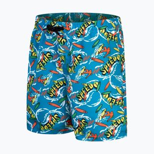 Vaikiški maudymosi šortai Boys Printed 15" Watershort Bolt/bright yellow/salso/lawn