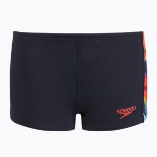 Vaikiški maudymosi šortai Speedo Digital Panel Aquashort true navy/watermelon/bitter lime