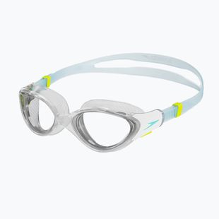 Moteriški plaukimo akiniai Speedo Biofuse 2.0 clear / white / marine blue / clear