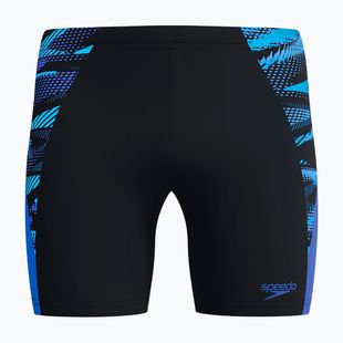 Vyrų plaukimo šortai Speedo Endurance+ Max Splice Jammer black/cobalt pop