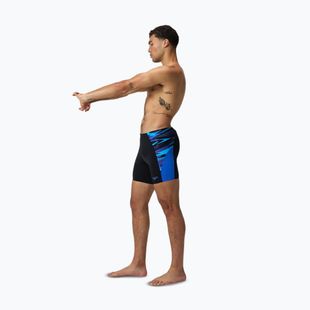 Vyrų plaukimo šortai Speedo Endurance+ Max Splice Jammer black/cobalt pop