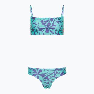 Moteriškas dviejų dalių plaukimo kostiumas Speedo Printed Adjustable Thinstrap hapuna blue