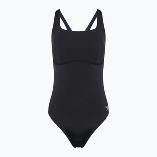 Moteriškas vientisas plaukimo kostiumėlis Speedo Flex Band with Swim Bra anthracite