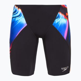 Vyriškos glaudės Speedo Placement Digital V-Cut Jammer lava blur/speedo black