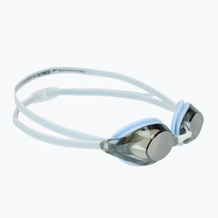 Moteriški plaukimo akiniai Speedo Vanquisher 3.0 Mirrored hawaiian sky/grey/silver mirror