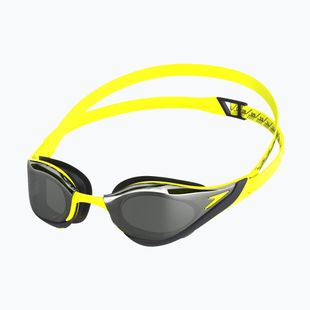 Plaukimo akiniai Speedo Fastskin Pure Focus Mirror hyper yellow/smoke/silver mirror