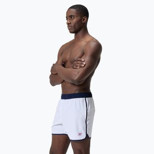 Vyriški Speedo Jetstream Retro Logo Volley 16" balti plaukimo šortai