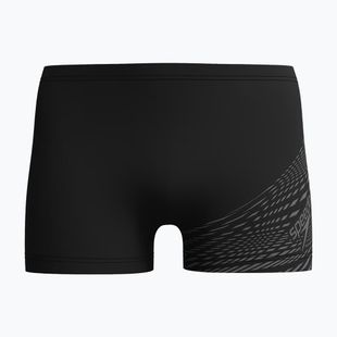 Vyriškos plaukimo trumpikės Speedo Medley Logo Aquashort black/usa charcoal