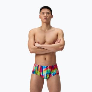 Vyriškos plaukimo trumpikės Speedo Printed 13.5 cm Brief prismatic paradise/ruby