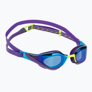 Plaukimo akiniai Speedo Fastskin Pure Focus Mirror mayan blue/cobalt/tropical horizon