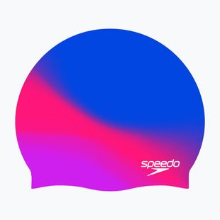 Vaikiška plaukimo kepuraitė Speedo Multi Colour Silicone Junior deep sapphire/margarita pink/neon jelly