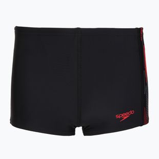 Speedo Plastisol Placement Aquashort anthracite/hrr