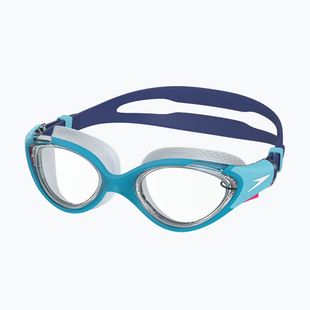 Moteriški plaukimo akiniai Speedo Biofuse 2.0 Mayan Blue/Clear