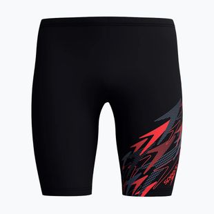 Vyriški maudymosi šortai Speedo Medley Logo Jammer anthracite/hrr