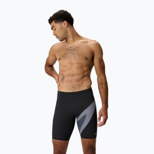 Vyriški plaukimo šortai Speedo Hyperboom anthracite/coin grey